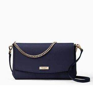 Kate Spade Greer Laurel Way Leather Crossbody Shoulder Convert Bag Chain Strap
